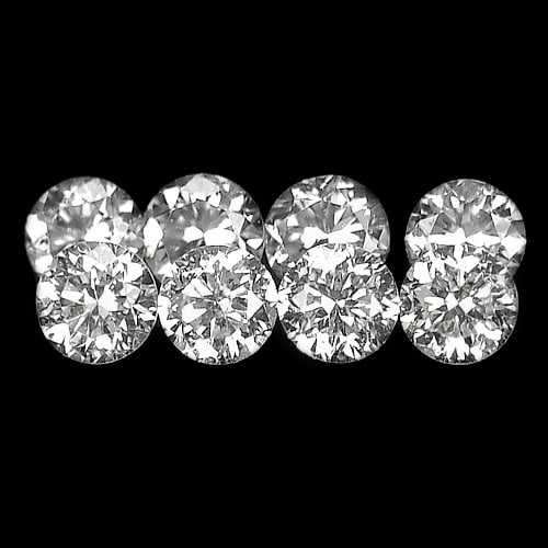 Natural Diamond 0.18 Ct. 8 Pcs. Round Brilliant Cut 1.7 Mm Unheated: Product ID: 802102765 Product Name: Natural Natural Diamond Weight: 0.18 CT. Size: 1.7 x 1.7 x 1 MM. Shape: Round Brilliant Cut Color: D Clarity:VVS Luster: Scintillating Gems Origin: Belgium Treatmen