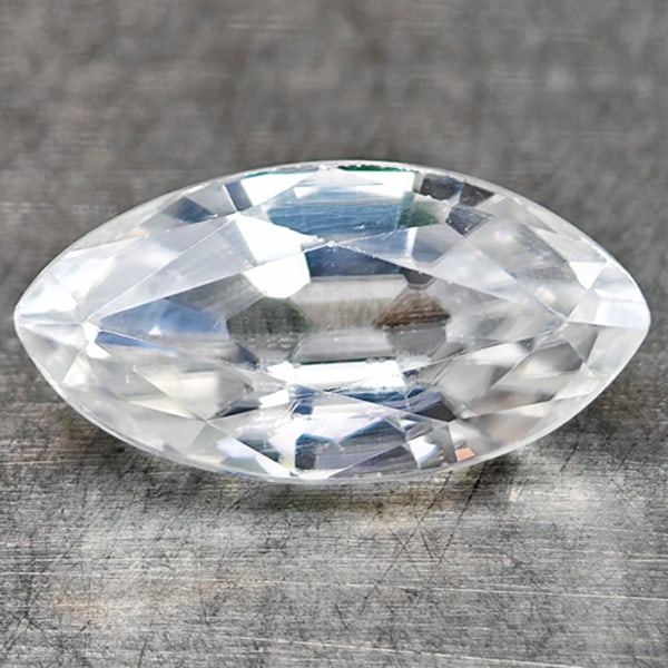 Natural White Zircon 1.14 Ct. Marquise Shape 8 x 4 Mm Gemstones From Cambodia: Product ID: 807742884 Product Name: Natural Zircon Weight: 1.14 CT. Size: 8.2 x 4.3 x 3.2 MM. Shape: Marquise Color: White Clarity:VSI Luster: Very Good Gems Origin: Cambodia Treatment: Heated Crystal