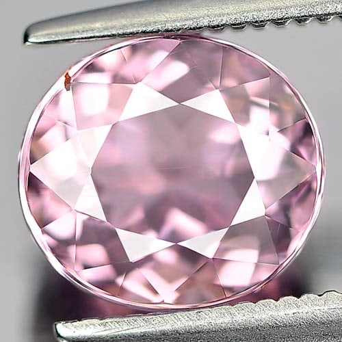 Natural Pink Tourmaline 2.62 Ct. Oval Shape 8.5 x 7.8 Mm. Gemstone From Nigeria (1 of 3)