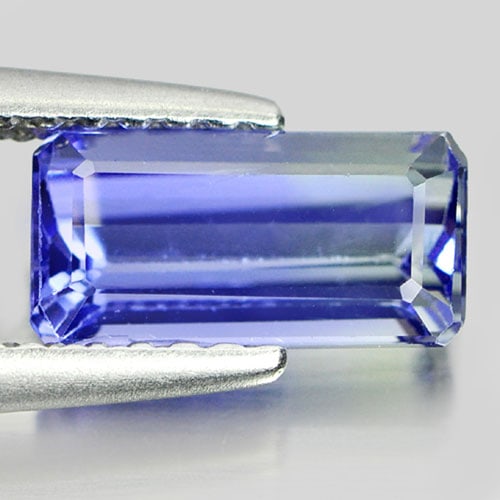 Natural Violetish Blue Tanzanite 1.32 Ct. VS Octagon Shape 8.5 x 4.4 Mm. Gemstone From Tanzania: Product ID: 807009260 Product Name: Natural Tanzanite Weight: 1.32 CT. Size: 8.5 x 4.4 x 3.5 MM. Shape: Octagon Color: Violetish Blue Clarity:VS Luster: Good Gems Origin: Tanzania Treatment: Heated Cr