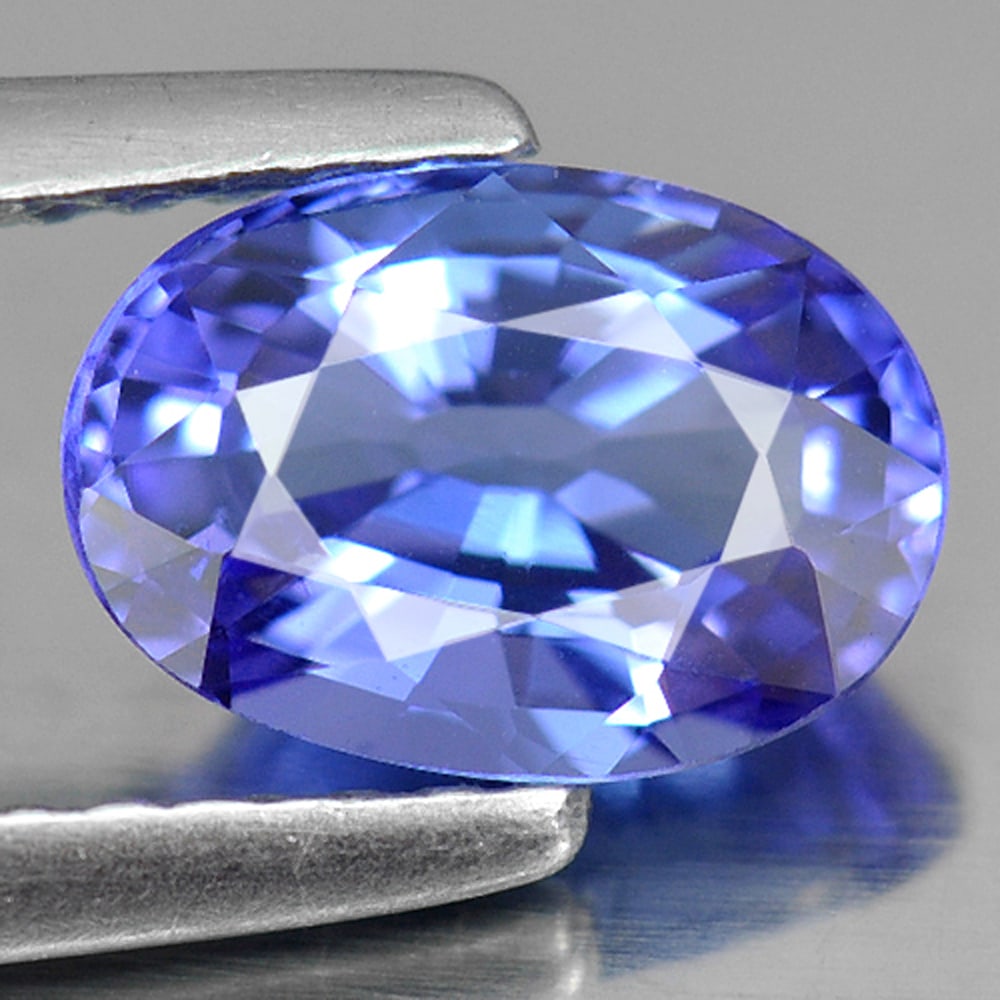 Natural Violetish Blue Tanzanite 1.33 Ct. Clean Oval Shape 8.1 x 5.6 Mm. Gemstone From Tanzania: Product ID: 807006260 Product Name: Natural Tanzanite Weight: 1.33 CT. Size: 8.1 x 5.6 x 4 MM. Shape: Oval Color: Violetish Blue Clarity:IF Luster: Good Gems Origin: Tanzania Treatment: Heated Crystal