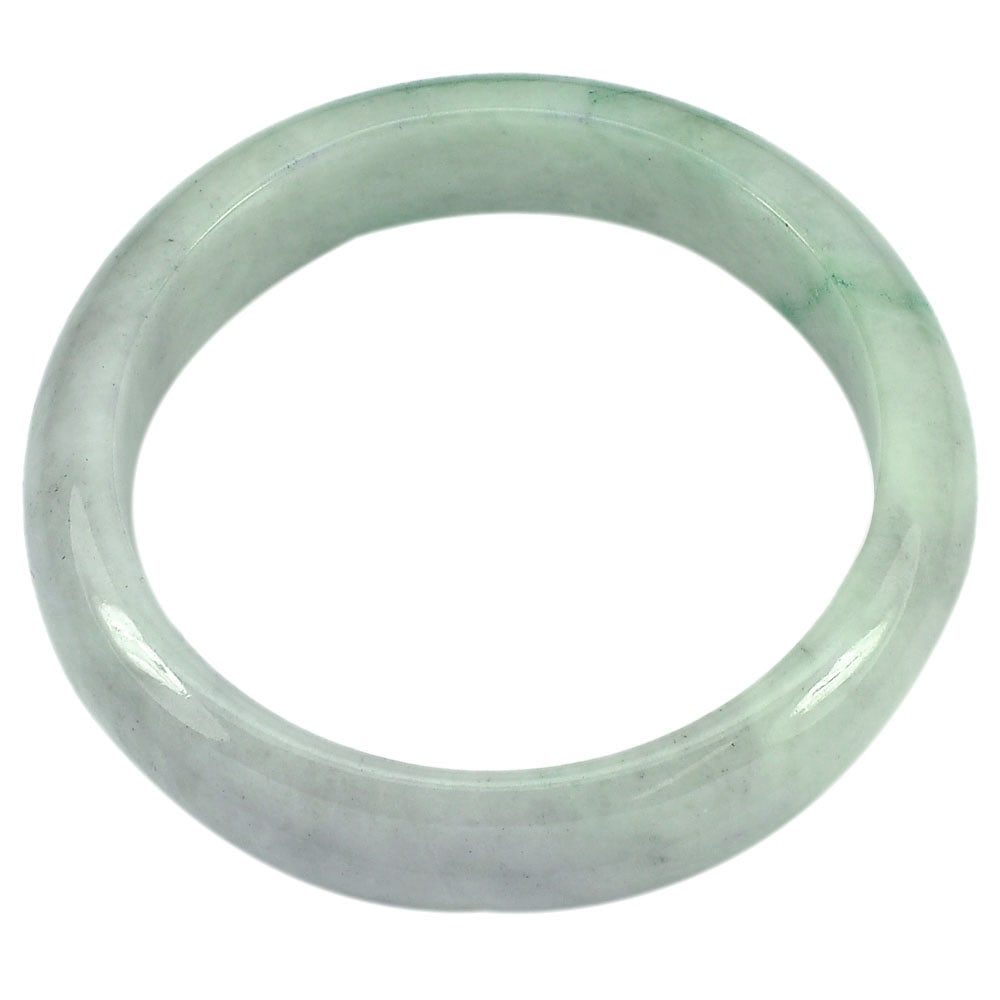 Natural Multi-Color Jade 407.59 Ct. Bangle Round Shape Diameter 62 Mm. Gemstone From Thailand: Product ID: 819813885 Product Name: Natural Jade Weight: 407.59 CT. Size: 79 x 62 x 16 MM. Shape: Round Cabochon Color: Multi-Color Clarity:Opaque Luster: Good Gems Origin: Thailand Treatment: Unheate