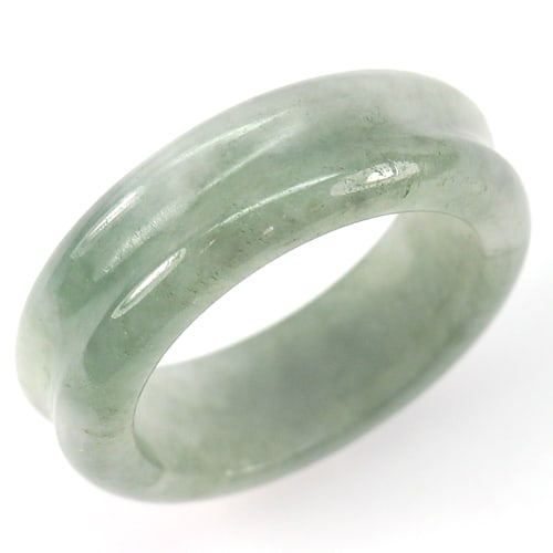 Natural Green Jade Ring Size 8 Gemstone Unheated 22.15 Ct.: Product ID: 819811828 Product Name: Natural Jade Weight: 22.15 CT. Size: 24 x 17 x 7 MM. Shape: Round Color: Green Clarity:Opaque Luster: Good Gems Origin: Thailand Treatment: Unheated Crystal Structu
