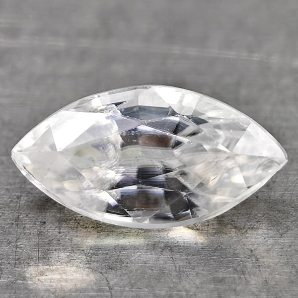Natural White Zircon 1.05 Ct. Marquise Shape 8.1 x 4.2 Mm Gemstone from Cambodia: Product ID: 807742876 Product Name: Natural Zircon Weight: 1.05 CT. Size: 8.1 x 4.2 x 3.3 MM. Shape: Marquise Color: White Clarity:VSI Luster: Very Good Gems Origin: Cambodia Treatment: Heated Crystal