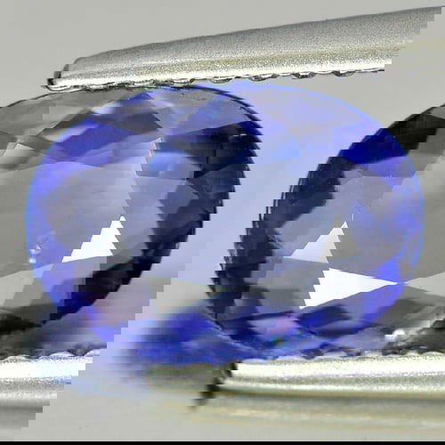 Certified Natural Violetish Blue Tanzanite 1.26 Ct. Oval Shape 8.75 x 6.13 Mm. Gemstone From: Product ID: 807004386 Product Name: Natural Tanzanite Weight: 1.26 CT. Size: 8.75 x 6.13 x 2.78 MM. Shape: Oval Color: Blue Clarity:VVS Luster: Good Gems Origin: Tanzania Treatment: Heated Crystal Str