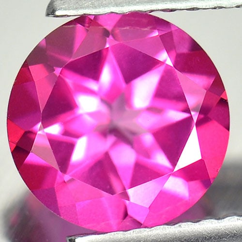 Natural Pink Topaz 2.10 Ct. Clean Round Shape 8.1 Mm. Gemstone From Brazil: Product ID: 807165741 Product Name: Natural Topaz Weight: 2.10 CT. Size: 8.1 x 8.1 x 5.2 MM. Shape: Round Color: Pink Clarity:IF Luster: Very Good Gems Origin: Brazil Treatment: Treated Crystal Struct