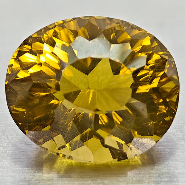 Natural Yellow Lemon Quartz 10.51 Ct. Oval Concave Cut 14.4 x 12.2 Mm Gemstone From Brazil: Product ID: 805529954 Product Name: Natural Quartz Weight: 10.51 CT. Size: 14.4 x 12.2 x 10.9 MM. Shape: Oval Concave Cut Color: Yellow Lemon Clarity:IF Luster: Good Gems Origin: Brazil Treatment: Unh