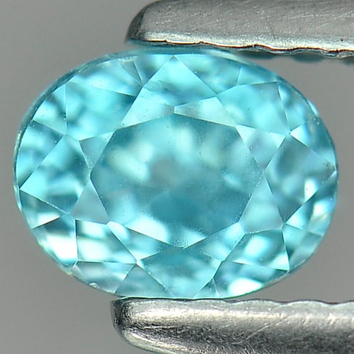 Natural Blue Zircon 1.06 Ct. Oval Shape 5.8 x 4.7 Mm Gemstone From Cambodia: Product ID: 807713112 Product Name: Natural Zircon Weight: 1.06 CT. Size: 5.8 x 4.7 x 4.4 MM. Shape: Oval Color: Blue Clarity:VVS Luster: Good Gems Origin: Cambodia Treatment: Heated Crystal Structure