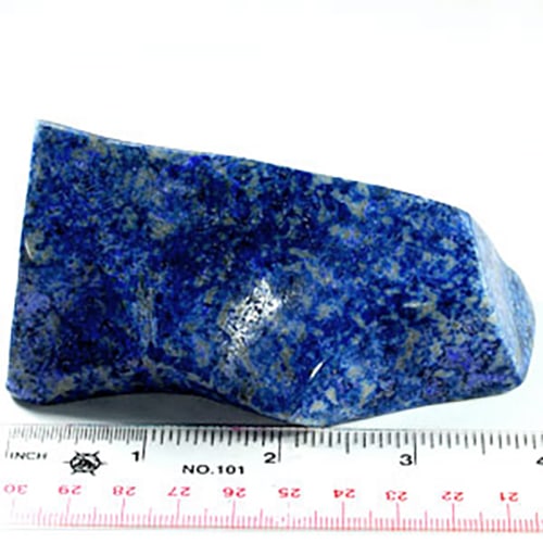 Natural Lapis Lazuli 1884.60 Ct. Rough Size 100 x 55 x 50 Mm. Gemstone From Afghanistan (1 of 3)