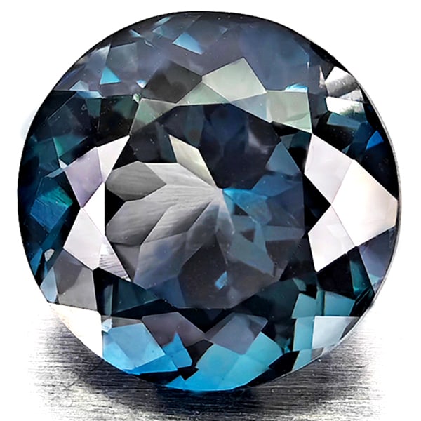 Natural London Blue Topaz 4.26 Ct. Round Shape 9.4 Mm Gemstone From Brazil: Product ID: 807168308 Product Name: Natural Blue Topaz Weight: 4.26 CT. Size: 9.4 x 9.4 x 6.8 MM. Shape: Round Shape Color: London Blue Clarity:VVS - VSI Luster: Good Gems Origin: Brazil Treatment: Tr