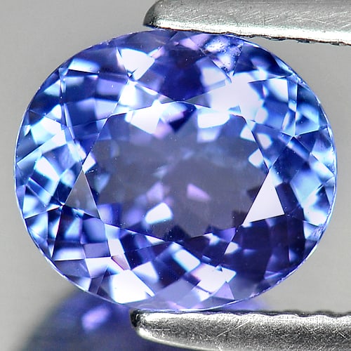 Natural Violetish Blue Tanzanite 2.17 Ct. Clean Oval Shape 8.6 x 7.5 Mm Gemstone From Tanzania: Product ID: 807006468 Product Name: Natural Tanzanite Weight: 2.17 CT. Size: 8.6 x 7.5 x 4.6 MM. Shape: Oval Color: Violetish Blue Clarity:IF Luster: Very Good Gems Origin: Tanzania Treatment: Heated
