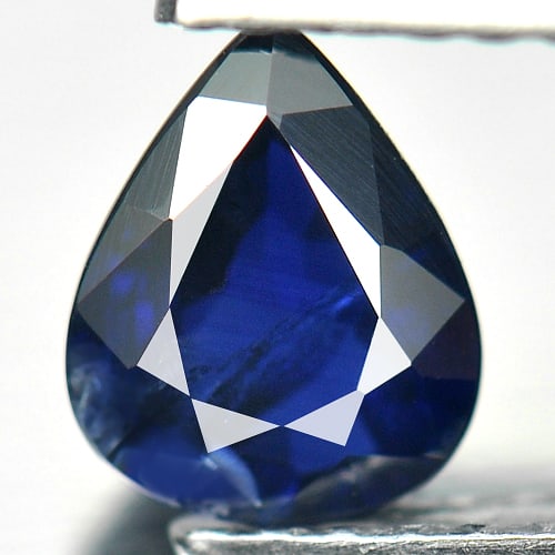 Natural Blue Sapphire 0.75 Ct. Pear Shape 6.51 x 5.23 Mm Gemstone From Madagascar: Product ID: 806008176 Product Name: Natural Blue Sapphire Weight: 0.75 CT. Size: 6.51 x 5.23 x 2.70 MM. Shape: Pear Color: Blue Clarity:SI Luster: Stunning Gems Origin: Madagascar Treatment: Unheated 