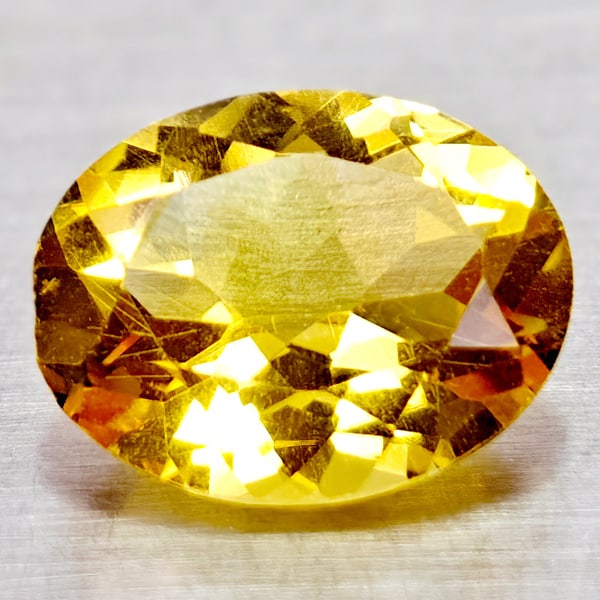 Natural Yellow Citrine 1.94 Ct. Clean Oval Shape 9.8 x 7.9 Mm. Gemstone From Brazil: Product ID: 801815063 Product Name: Natural Citrine Weight: 1.94 CT. Size: 9.8 x 7.9 x 4.7 MM. Shape: Oval Color: Yellow Clarity:IF Luster: Good Gems Origin: Brazil Treatment: Unheated Crystal Structu