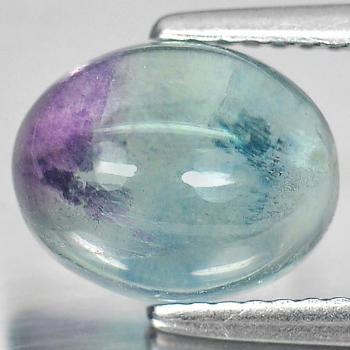 Natural Multi Color Fluorite 3.63 Ct. Oval Cabochon Shape 10 x 8 x 5 Mm. Gemstone From Brazil: Product ID: 807803445 Product Name: Natural Fluorite Weight: 3.63 CT. Size: 10 x 8 x 5 MM. Shape: Oval Cabochon Color: See As On Picture Clarity:Semi - Transparent Luster: Good Gems Origin: Brazil Tre