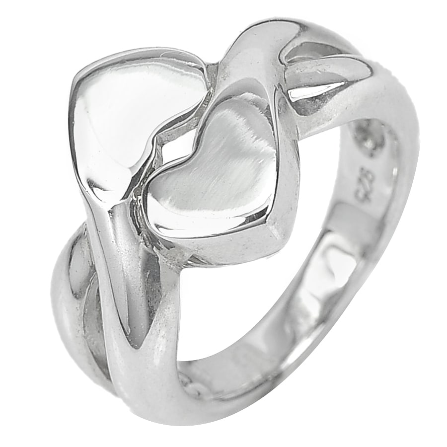 925 Sterling Silver Jewelry Design Heart 6.69 G. Ring Size 5.5: Product ID: 200106612 Product Type: 925 Sterling Silver Fine Jewelry Jewelry Weight: 6.69 Grams. Ring Size: 5.5 Resizable(Fee) Gemstones Color: Silver Metal: Solid Silver 92.5%. Gemstone Detail: At Yo