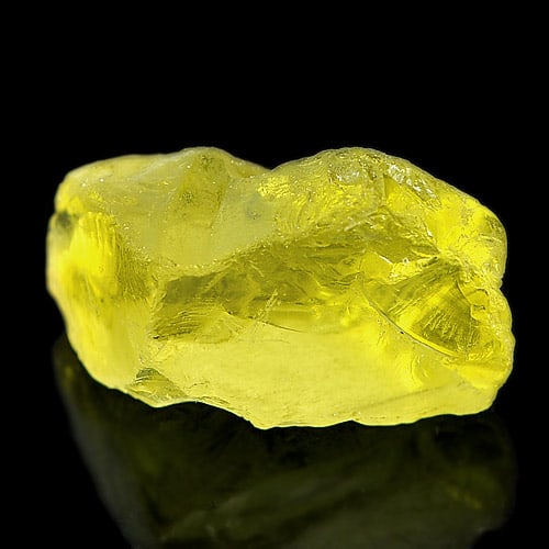 Natural Yellow Quartz Rough 30.24 Ct. Unheated Gemstone From Brazil (1 of 3)