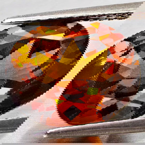 Natural Imperial Topaz 5.69 Ct. Oval Shape 12 x 10 Mm Gemstone From Brazil: Product ID: 807168099 Product Name: Natural Topaz Weight: 5.69 CT. Size: 12 x 10 x 6.4 MM. Shape: Oval Color: Imperial Clarity:VSI Luster: Good Gems Origin: Brazil Treatment: Unheated Crystal Structur