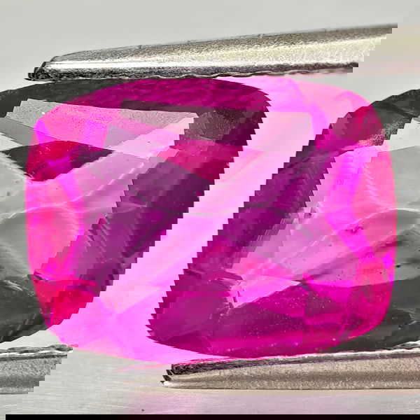 Natural Pink Topaz 2.28 Ct. VVS Cushion Shape 9.2 x 7.2 Mm Gemstone From Brazil: Product ID: 807168214 Product Name: Natural Topaz Weight: 2.28 CT. Size: 9.2 x 7.2 x 4 MM. Shape: Cushion Shape Color: Pink Clarity:VVS Luster: Very Good Gems Origin: Brazil Treatment: Treated Crystal