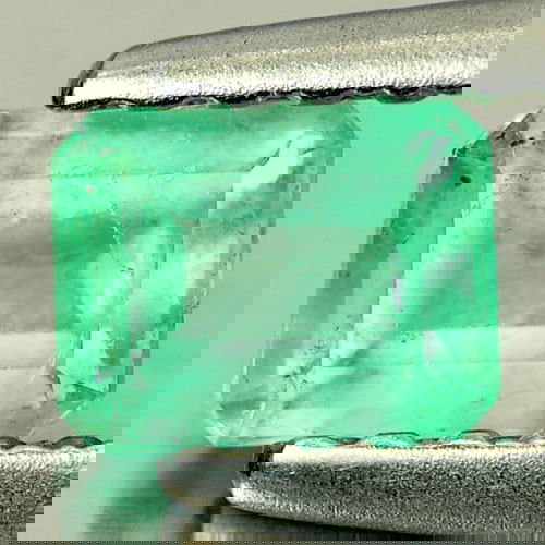 Natural Green Emerald 0.31 Ct. Octagon Shape 4.7 x 3.6 Mm. Gemstone From Columbia: Product ID: 802402986 Product Name: Natural Emerald Weight: 0.31 CT. Size: 4.7 x 3.6 x 2.5 MM. Shape: Octagon Color: Green Clarity:SI Luster: Good Gems Origin: Columbia Treatment: Unheated Crystal Str