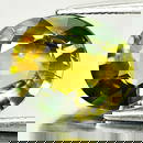 Certified Natural Green Yellow Sapphire 3.91 Ct. VVS Oval Shape 8.89 x 10.45 Mm. Gemstone From