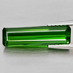Natural Green Tourmaline 2.45 Ct. Octagon Shape 15.2 x 4.3 Mm Gemstone From Nigeria: Product ID: 807242265 Product Name: Natural Tourmaline Weight: 2.45 CT. Size: 15.2 x 4.3 x 4 MM. Shape: Octagon Color: Green Clarity:VSI Luster: Good Gems Origin: Nigeria Treatment: Unheated Crystal S