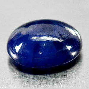 Natural Blue Sapphire 1.33 Ct. Oval Cabochon Shape 7.2 x 5.3 Mm. Gemstone From Ceylon Sri Lanka: Product ID: 806009044 Product Name: Natural Blue Sapphire Weight: 1.33 CT. Size: 7.2 x 5.3 x 3.3 MM. Shape: Oval Cabochon Color: Blue Clarity:Opaque Luster: Good Gems Origin: Ceylon Treatment: Heated