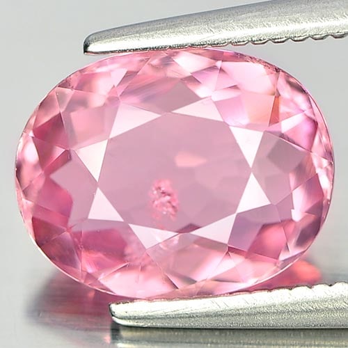 Natural Pink Tourmaline 2.22 Ct. Oval Shape 9.6 x 7.6 Mm. Gemstone Unheated From Nigeria (1 of 3)