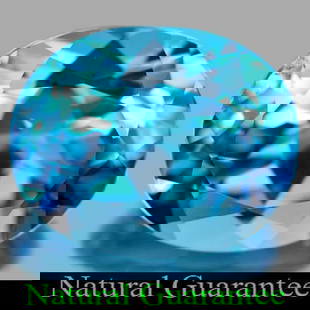 Natural Swiss Blue Topaz 4.09 Ct. VVS Oval Shape 11 x 9 Mm Gemstone From Brazil: Product ID: 807160563 Product Name: Natural Blue Topaz Weight: 4.09 CT. Size: 11 x 9 x 5.6 MM. Shape: Oval Color: Swiss Blue Clarity:VVS Luster: Good Gems Origin: Brazil Treatment: Treated Crystal Str