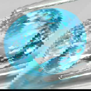 Natural London Blue Topaz 7.65 Ct. Oval Shape 12.7 x 9.7 Mm Gemstone From Brazil: Product ID: 807157373 Product Name: Natural Blue Topaz Weight: 7.65 CT. Size: 12.7 x 9.7 x 7.7 MM. Shape: Oval Color: London Blue Clarity:SI1 Luster: Good Gems Origin: Brazil Treatment: Treated Crysta