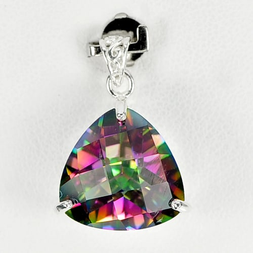 Natural Mystic Green Quartz 925 Sterling Silver Pendant Jewelry 3.19 Grams: Product ID: 280230046 Product Name: Sterling Silver Pendant Product Type: 925 Sterling Silver Fine Jewelry Jewelry Weight: 3.19 Grams. Gemstones Color: Mystic Metal: Solid Silver 92.5%. Gemstone Detai