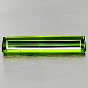 Natural Green Tourmaline 1.26 Ct. Octagon Shape 15.5 x 3.2 Mm Gemstone From Nigeria: Product ID: 807242962 Product Name: Natural Tourmaline Weight: 1.26 CT. Size: 15.5 x 3.2 x 2.7 MM. Shape: Octagon Color: Green Clarity:VSI Luster: Good Gems Origin: Nigeria Treatment: Unheated Crystal