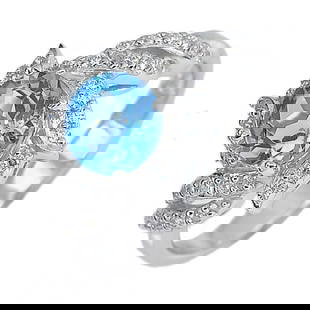 Natural Swiss Blue Topaz 925 Sterling Silver Ring Jewelry 3.47 Grams Size 7: Product ID: 281010195 Product Type: 925 Sterling Silver Fine Jewelry Jewelry Weight: 3.47 Grams. Ring Size: 7 Resizable(Fee) Gemstones Color: Blue Metal: Solid Silver 92.5%. Gemstone Detail: Round Swi
