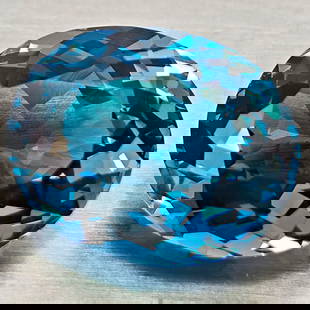 Natural London Blue Topaz 5.22 Ct. Oval Shape 11.6 x 9.3 Mm Gemstone From Brazil: Product ID: 807168409 Product Name: Natural Blue Topaz Weight: 5.22 CT. Size: 11.6 x 9.3 x 6.3 MM. Shape: Oval Color: London Blue Clarity:VVS - VSI Luster: Very Good Gems Origin: Brazil Treatment: Tre