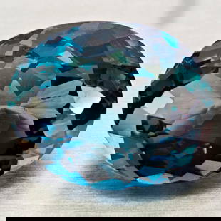 Natural London Blue Topaz 5.94 Ct. Oval Shape 11.8 x 9.6 Mm Gemstone From Brazil: Product ID: 807168421 Product Name: Natural Blue Topaz Weight: 5.94 CT. Size: 11.8 x 9.6 x 6.8 MM. Shape: Oval Color: London Blue Clarity:VVS - VSI Luster: Very Good Gems Origin: Brazil Treatment: Tre