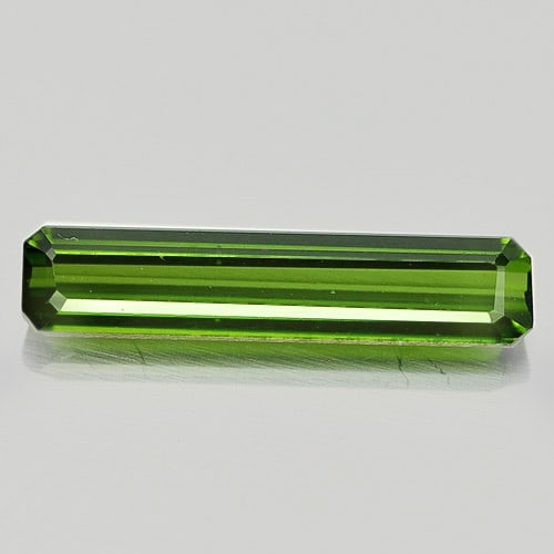 Natural Green Tourmaline 1.58 Ct. Octagon Shape 15.8 x 3.4 Mm. Gemstone From Nigeria: Product ID: 807245715 Product Name: Natural Tourmaline Weight: 1.58 CT. Size: 15.8 x 3.4 x 2.8 MM. Shape: Octagon Color: Green Clarity:IF Luster: Very Good Gems Origin: Nigeria Treatment: Unheated Cry