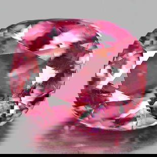 Natural Pink Tourmaline 1.15 Ct. Cushion Shape 7 x 6 Mm. Unheated Gemstone From Nigeria: Product ID: 807244002 Product Name: Natural Tourmaline Weight: 1.15 CT. Size: 7 x 6 x 4 MM. Shape: Cushion Color: Pink Clarity:SI1 Luster: Good Gems Origin: Nigeria Treatment: Unheated Crystal Structu