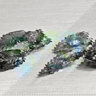 Natural Unheated Greenish Blue Sapphire 4.87 Ct. 5 Pcs Rough Shape Gemstones From Madagascar: Product ID: 806162515 Product Name: Natural Green Sapphire Weight: 4.87 CT. Size: 6.7 x 4.9 x 4.4 to 9 x 5 x 3 MM. Shape: Rough Mixed Shape Color: Greenish Blue Clarity:VSI Luster: Good Gems Origin: M