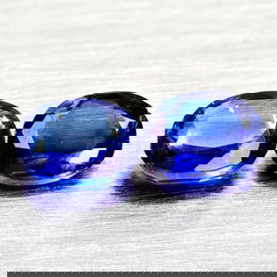 Natural Blue Kyanite 0.93 Ct. 2 Pcs Oval Shape Gemstones From Sri - Lanka: Product ID: 804204812 Product Name: Natural Kyanite Weight: 0.93 CT. Size: 5.1 x 4 x 2.3 to 5 x 4 x 2.2 MM. Shape: Oval Color: Blue Clarity:VSI - SI1 Luster: Good Gems Origin: Sri - Lanka Treatment: U