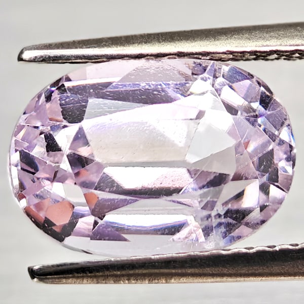 Natural Light Pink Kunzite 4.75 Ct. Oval Shape 10.9 x 7.7 Mm Gemstone From Afghanistan (1 of 3)