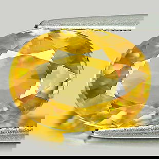 Natural Yellow Zircon 10.06 Ct. VVS Oval Shape 14.2 x 10.5 Mm. Gemstone From Cambodia: Product ID: 807724992 Product Name: Natural Zircon Weight: 10.06 CT. Size: 14.2 x 10.5 x 6.2 MM. Shape: Oval Color: Yellow Clarity:VVS Luster: Very Good Gems Origin: Cambodia Treatment: Heated Crystal