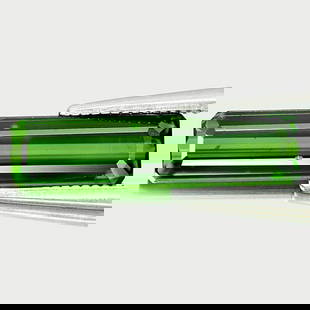 Natural Green Tourmaline 2.42 Ct. Octagon Shape 17.5 x 4.4 Mm. Gemstone From Nigeria: Product ID: 807246693 Product Name: Natural Tourmaline Weight: 2.42 CT. Size: 17.5 x 4.4 x 3.1 MM. Shape: Octagon Color: Green Clarity:VSI Luster: Good Gems Origin: Nigeria Treatment: Unheated Crystal