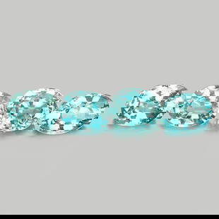 Natural Blue Zircon 2.51 Ct. 4 Pcs Oval Shape 5.4 x 4 Mm Gemstones From Cambodia: Product ID: 807720459 Product Name: Natural Zircon Weight: 2.51 CT. Size: 5.4 x 4 x 2.5 MM. Shape: Oval Color: Blue Clarity:VSI Luster: Good Gems Origin: Cambodia Treatment: Heated Crystal Structure: