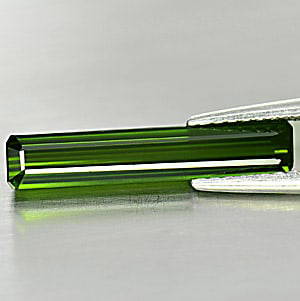 Natural Green Tourmaline 1.79 Ct. Octagon Shape 17.4 x 3.4 Mm Gemstone From Nigeria: Product ID: 807242967 Product Name: Natural Tourmaline Weight: 1.79 CT. Size: 17.4 x 3.4 x 3.2 MM. Shape: Octagon Color: Green Clarity:VSI Luster: Good Gems Origin: Nigeria Treatment: Unheated Crystal