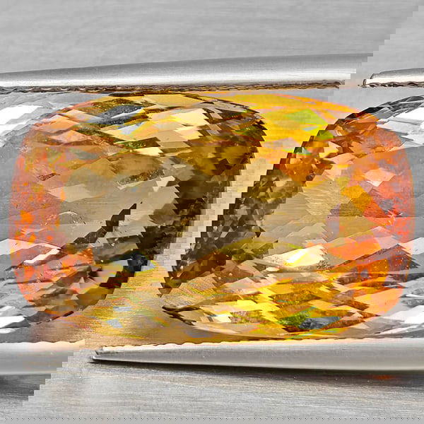 Natural Imperial Topaz 18.38 Ct. Cushion Shape 18.7 x 11.5 Mm Gemstone From Brazil: Product ID: 807168558 Product Name: Natural Topaz Weight: 18.38 CT. Size: 18.7 x 11.5 x 9.3 MM. Shape: Cushion Shape Color: Imperial Clarity:VSI Luster: Good Gems Origin: Brazil Treatment: Treated Cry