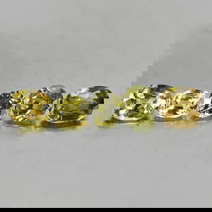 Natural Yellow Sapphire 1.70 Ct. 5 Pcs. Mix Shape Gemstone From Thailand: Product ID: 806152054 Product Name: Natural Yellow Sapphire Weight: 1.70 CT. Size: 4.7 x 4 x 2.6 MM. Shape: Mix Shape Color: Yellow Clarity:VSI Luster: Good Gems Origin: Thailand Treatment: Heated Cry