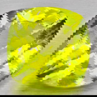 Natural Green Peridot 1.39 Ct. Cushion Shape 7.1 x 7.1 Mm Gemstone From Pakistan: Product ID: 805317229 Product Name: Natural Peridot Weight: 1.39 CT. Size: 7.1 x 7.1 x 4 MM. Shape: Cushion Shape Color: Green Clarity:VSI - SI1 Luster: Good Gems Origin: Pakistan Treatment: Unheated