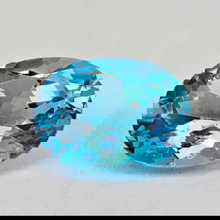 Natural Swiss Blue Topaz 2.25 Ct. Oval Shape 9 x 7 Mm Gemstone From Brazil: Product ID: 807167820 Product Name: Natural Blue Topaz Weight: 2.25 CT. Size: 9 x 7 x 4.6 MM. Shape: Oval Color: Blue Clarity:VSI Luster: Good Gems Origin: Brazil Treatment: Treated Crystal Structure: