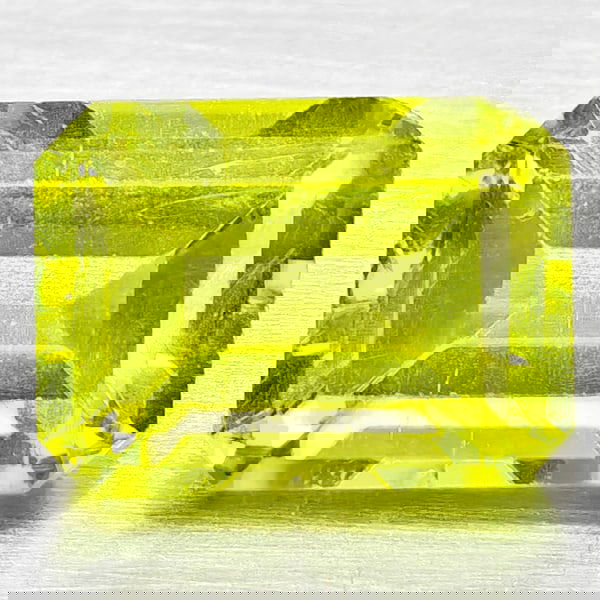 Natural Green Peridot 1.91 Ct. Octagon Shape 8.2 x 6.1 Mm Gemstone From Pakistan: Product ID: 805317178 Product Name: Natural Peridot Weight: 1.91 CT. Size: 8.2 x 6.1 x 4.3 MM. Shape: Octagon Color: Green Clarity:VSI - SI1 Luster: Good Gems Origin: Pakistan Treatment: Unheated Crys