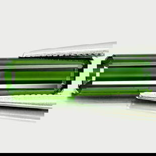 Natural Green Tourmaline 1.96 Ct. Octagon Shape 15.5 x 4.1 Mm. Gemstone Unheated From Nigeria: Product ID: 807246689 Product Name: Natural Tourmaline Weight: 1.96 CT. Size: 15.5 x 4.1 x 3.1 MM. Shape: Octagon Color: Green Clarity:VSI Luster: Good Gems Origin: Nigeria Treatment: Unheated Crystal