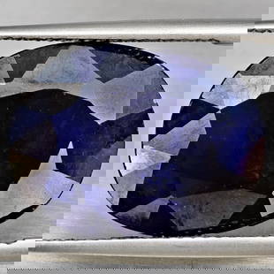 Natural Blue Sapphrie 15.12 Ct. Oval Shape 17.4 x 13.5 Mm Gemstone From Madagascar: Product ID: 806012213 Product Name: Natural Blue Sapphire Weight: 15.12 CT. Size: 17.4 x 13.5 x 6.4 MM. Shape: Oval Color: Blue Clarity:SI1 Luster: Good Gems Origin: Madagascar Treatment: Heated (Lead